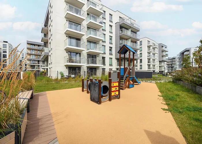 Sea And Stadium In Good Design With Parking & Garden By Rent Like