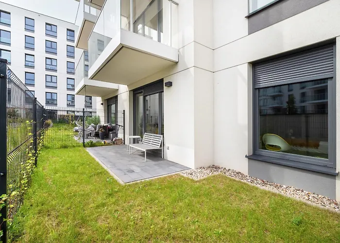 Sea And Stadium In Good Design With Parking & Garden By Rent Like