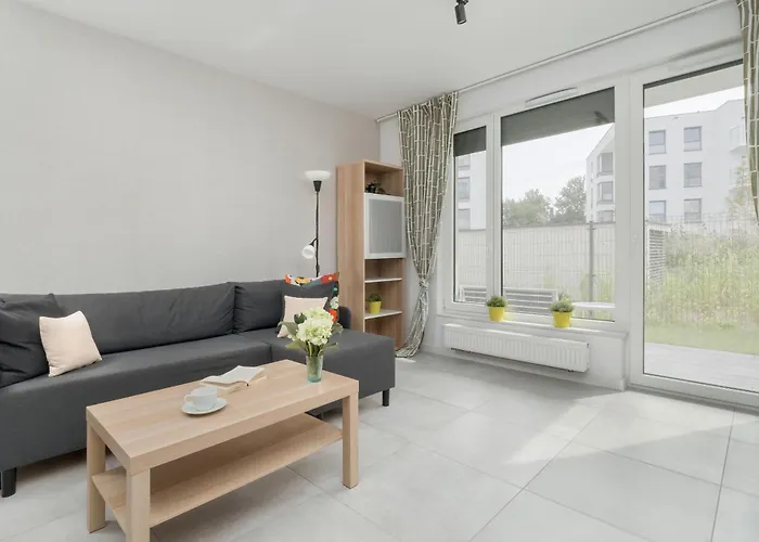 Sea And Stadium In Good Design With Parking & Garden By Rent Like *